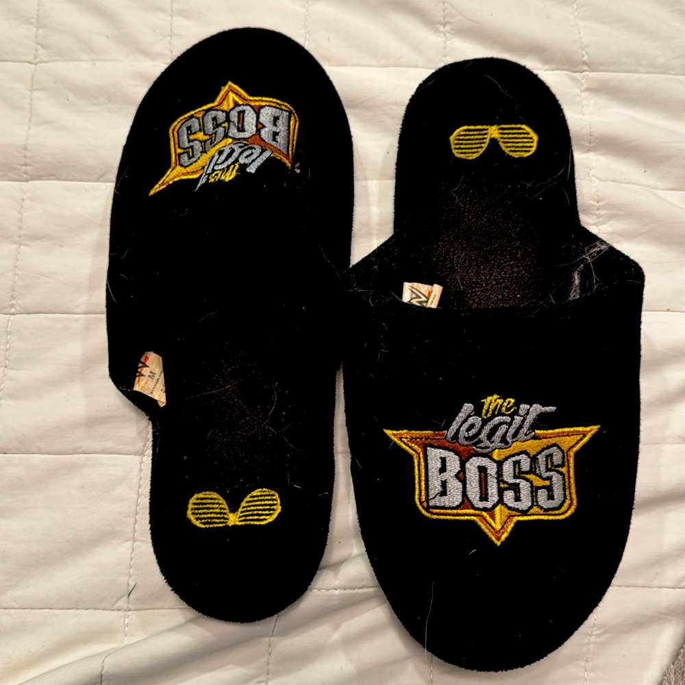 WWE SASHA BANKS SIZE MEDIUM SLIDES RARE